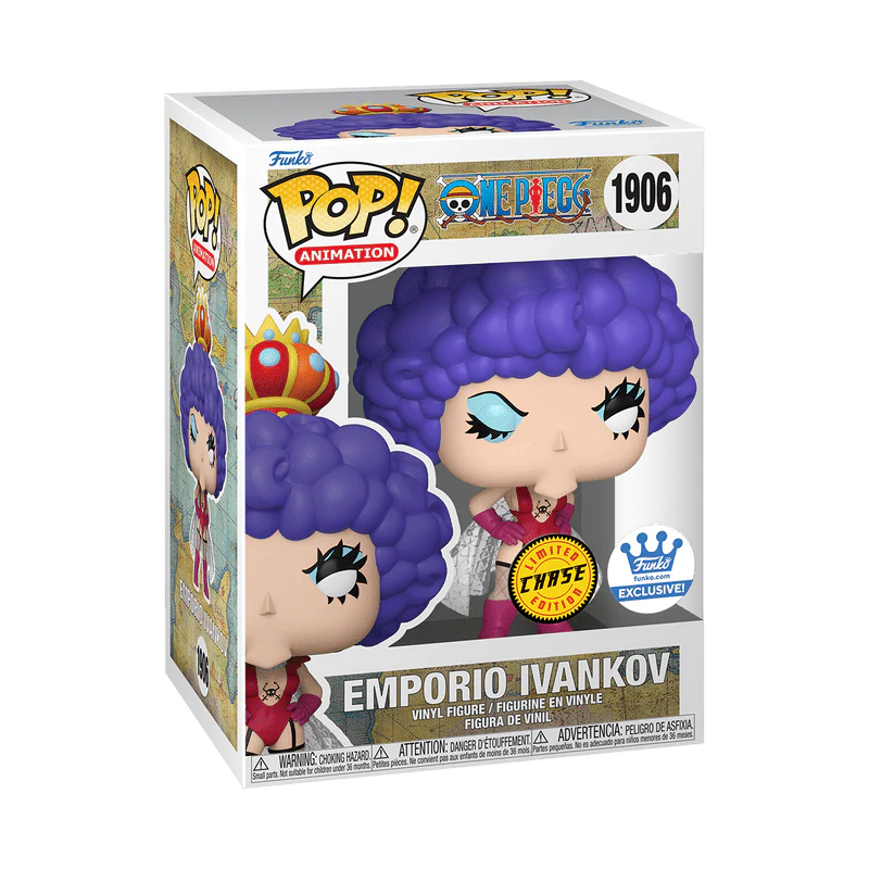 Funko Pop! With Protector Animation: One Piece - Emporio Ivankov Femme Chase #1906 Shop Exclusive - Image 2