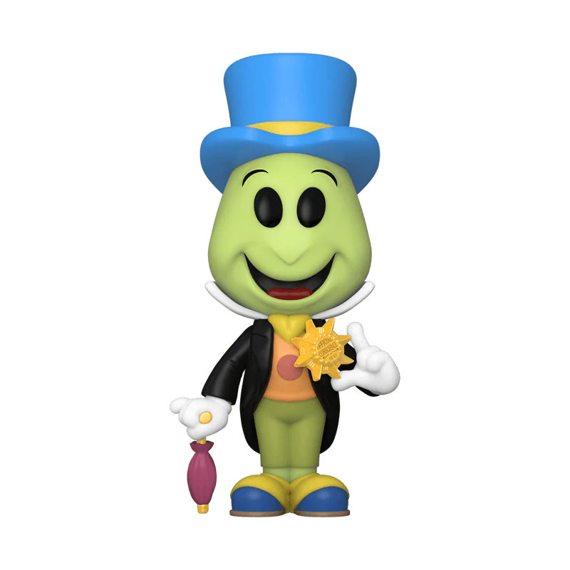 Funko Soda Vinyl: Disney - Jiminy Cricket 2024 Limited Edition Entertainment Expo Shared Exclusive - Image 3