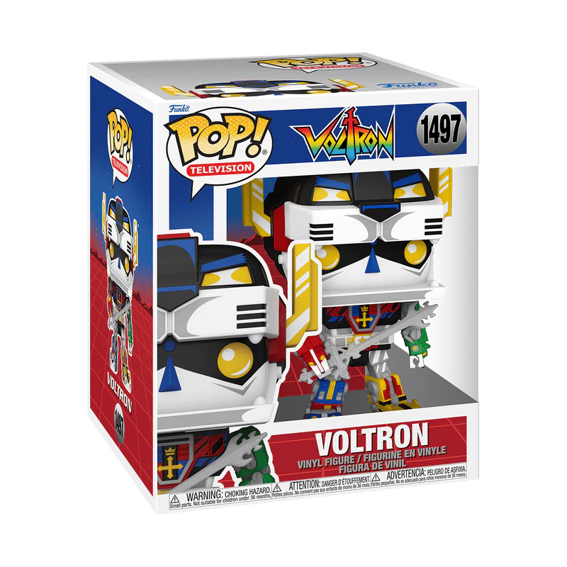 Funko Pop! Super Television: Voltron - Voltron Retro #1497 - Image 2