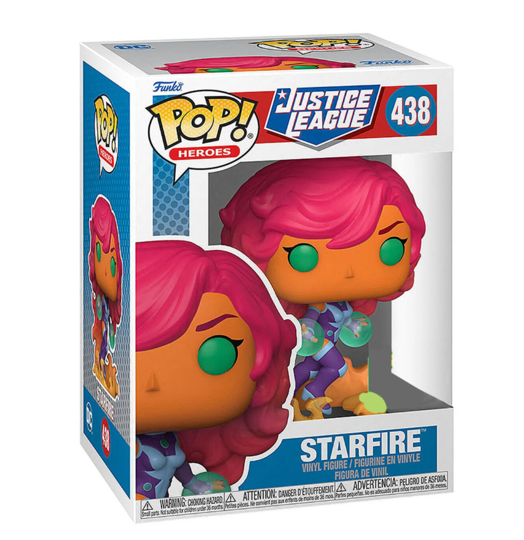 Funko Pop! Heroes: Justice League - Starfire Summer Convention 2022 Limited Edition - Image 2
