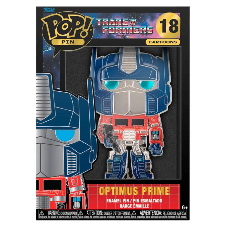 Funko Pop! Sized Pins: Transformers - Optimus Prime Pin - Image 2