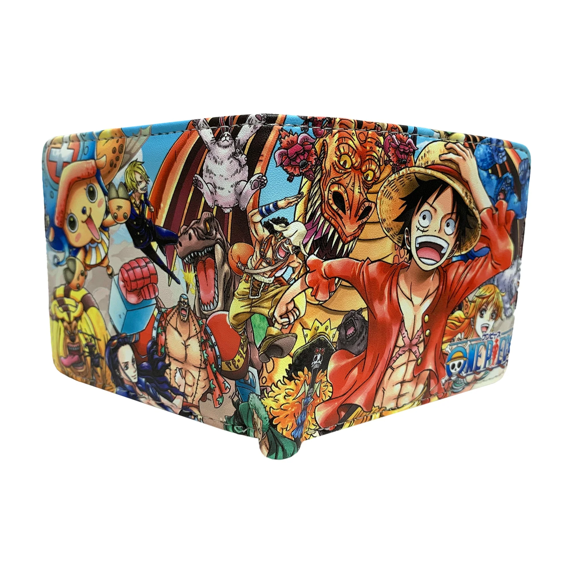 One Piece – Luffy And Friends Bi Fold Anime Wallet