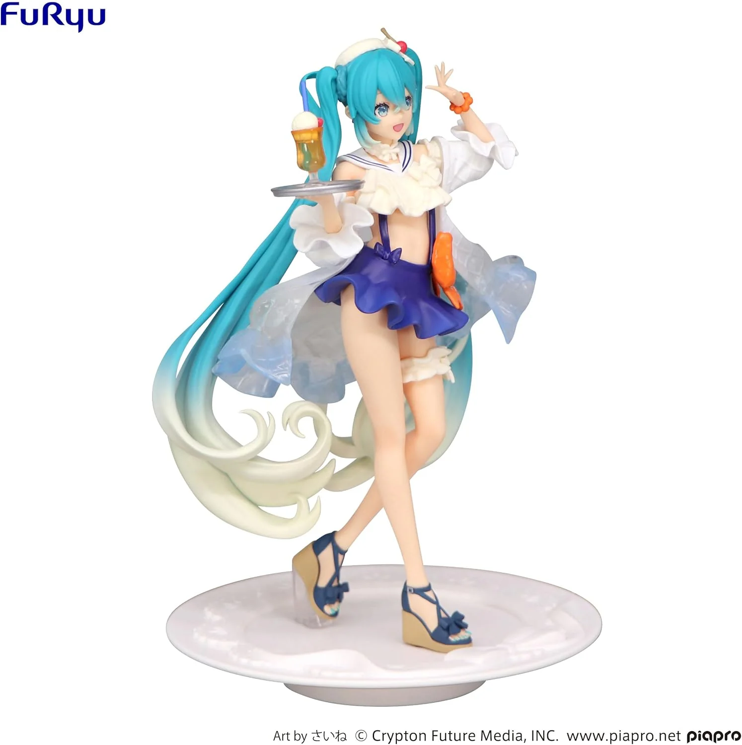 FuRyu - Hatsune Miku - Exceed Creative SweetSweets Series Tropical Juice Figure - Image 3