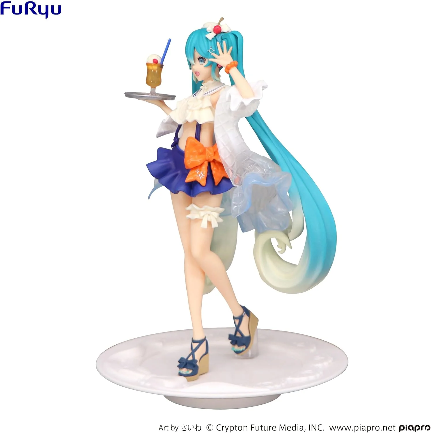 FuRyu - Hatsune Miku - Exceed Creative SweetSweets Series Tropical Juice Figure - Image 2