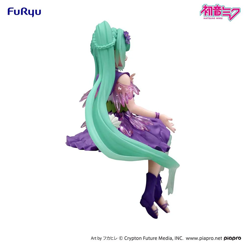 FuRyu - Hatsune Miku - Hatsune Miku Noodle Stopper Figure Flower Fairy Cosmos Purple Color Version - Image 3