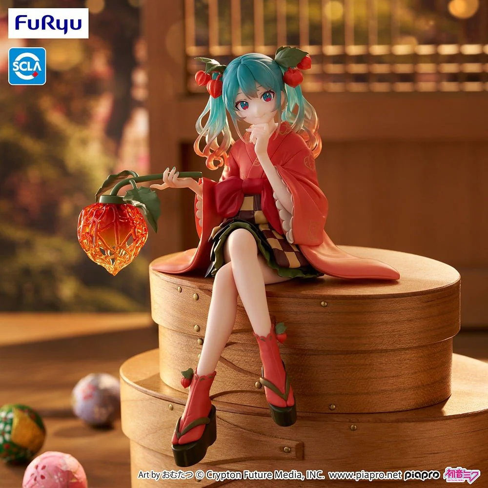 FuRyu - Hatsune Miku - Hatsune Miku Noodle Stopper Figure Flower Fairy Winter Cherry - Image 1