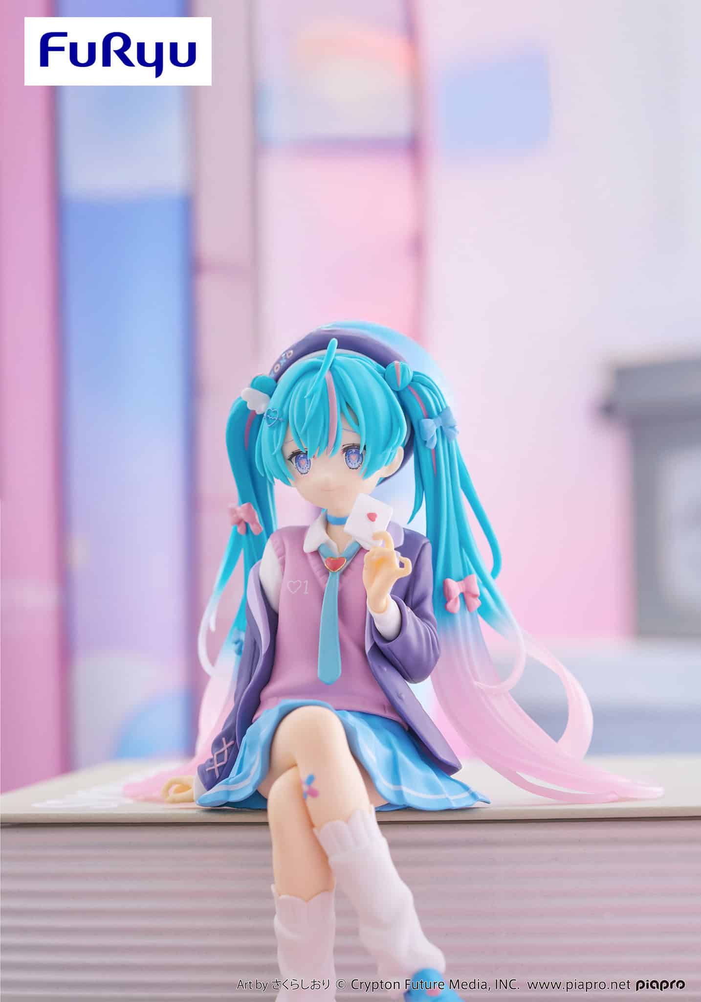 FuRyu - Hatsune Miku Love Blazer Navy Color Version Noodle Stopper Figure - Image 2