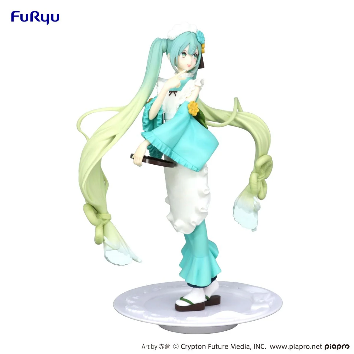 FuRyu - Hatsune Miku - Matcha Green Tea Parfait Mint Version Exceed Creative Figure - Image 1