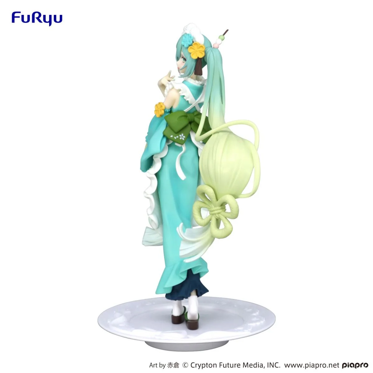 FuRyu - Hatsune Miku - Matcha Green Tea Parfait Mint Version Exceed Creative Figure - Image 3