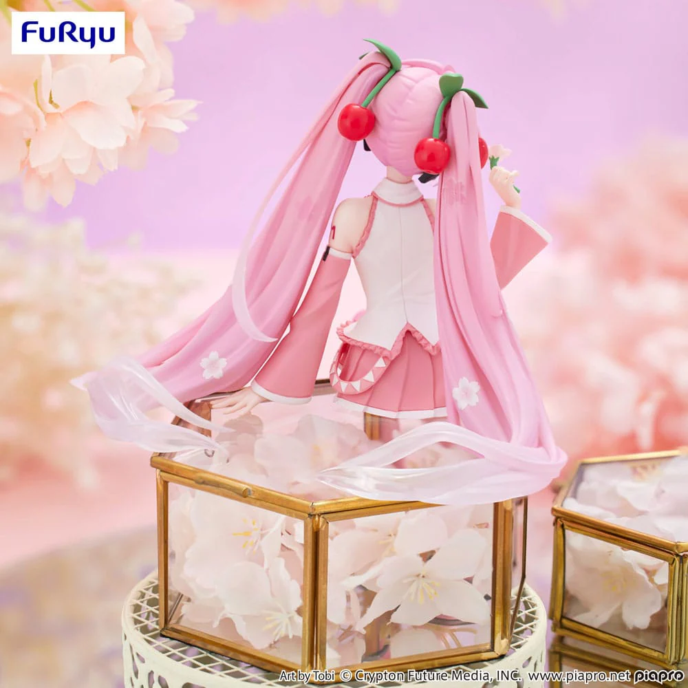 FuRyu Hatsune Miku Noodle Stopper Figure Sakura Miku 2024 - Image 3
