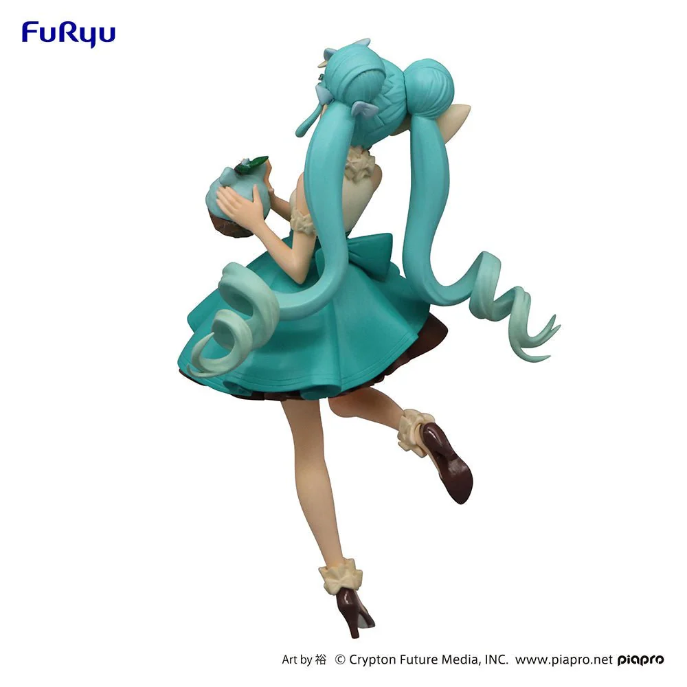 FuRyu - Hatsune Miku Prize SweetSweets Series Chocolate Mint Version Re-run Figure - Image 3