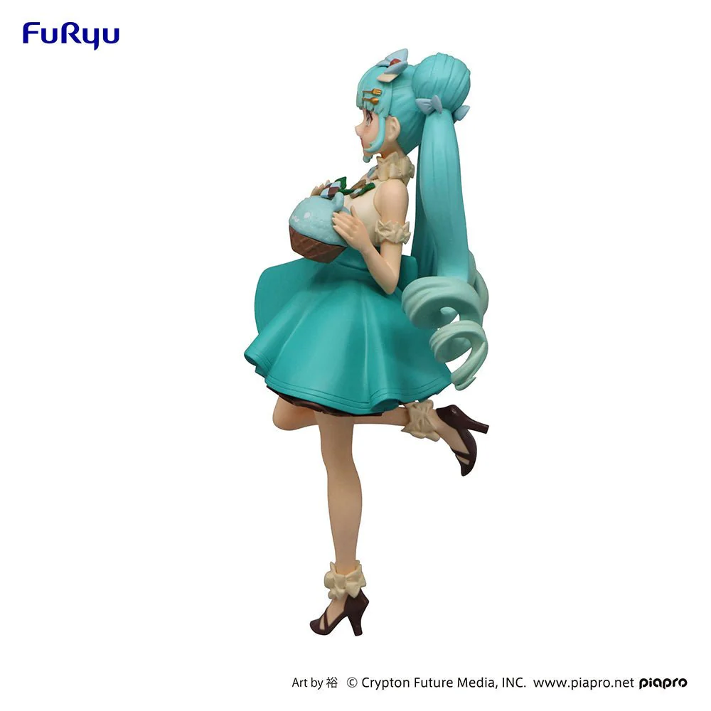 FuRyu - Hatsune Miku Prize SweetSweets Series Chocolate Mint Version Re-run Figure - Image 2