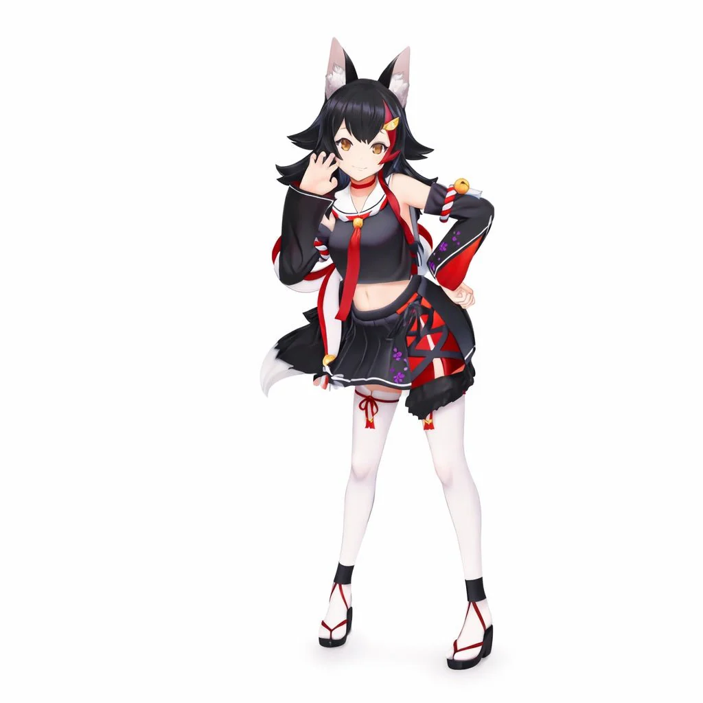 FuRyu - Hololive - Ookami Mio - Hikkake Figure - Image 1