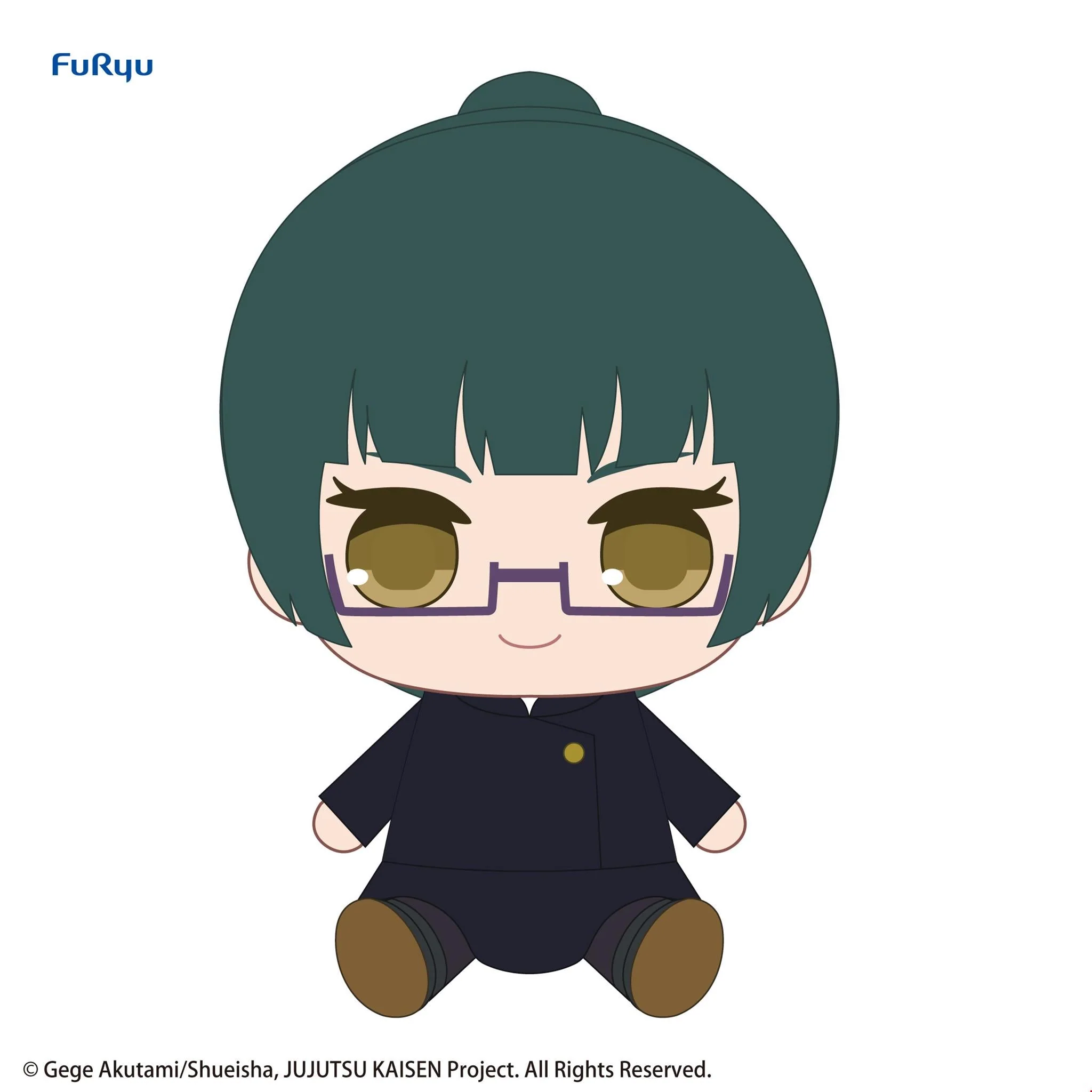 FuRyu Jujutsu Kaisen Kyurumaru Big Plush Toy - Maki Zen'in 10" - Image 2