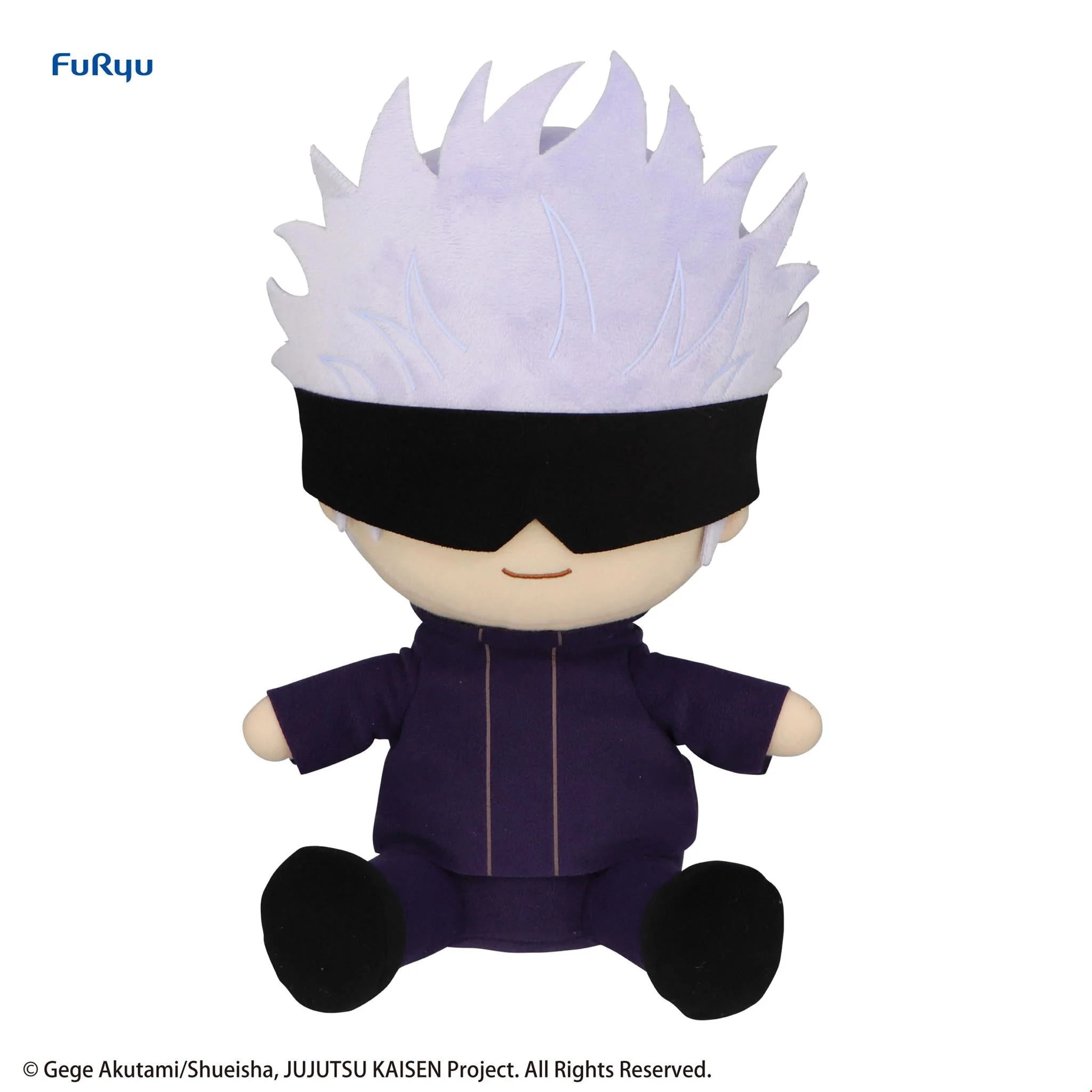 FuRyu Jujutsu Kaisen Kyurumaru Big Plush Toy - Satoru Gojo 10" - Image 2
