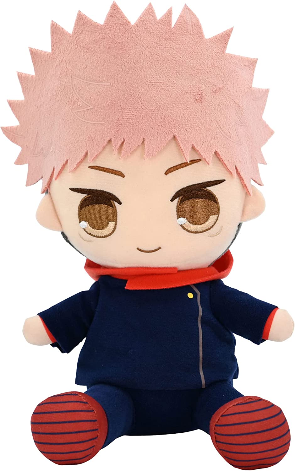 FuRyu Jujutsu Kaisen Kyurumaru Big Plush Toy - Yuji Itadori 10" - Image 1