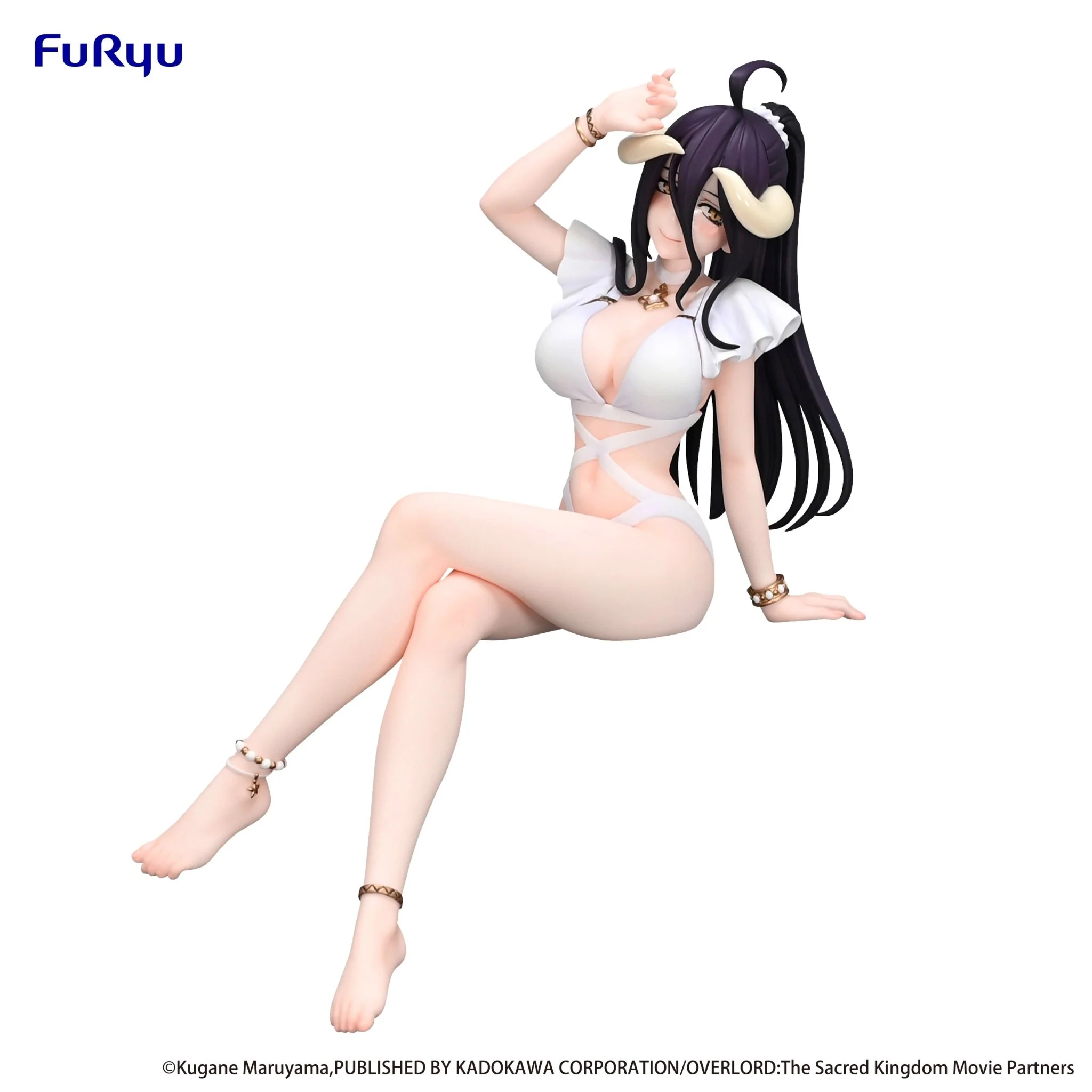 FuRyu - Overlord - Albedo Swimsuit Ver. Noodle Stopper Cranenking Figure - Image 3
