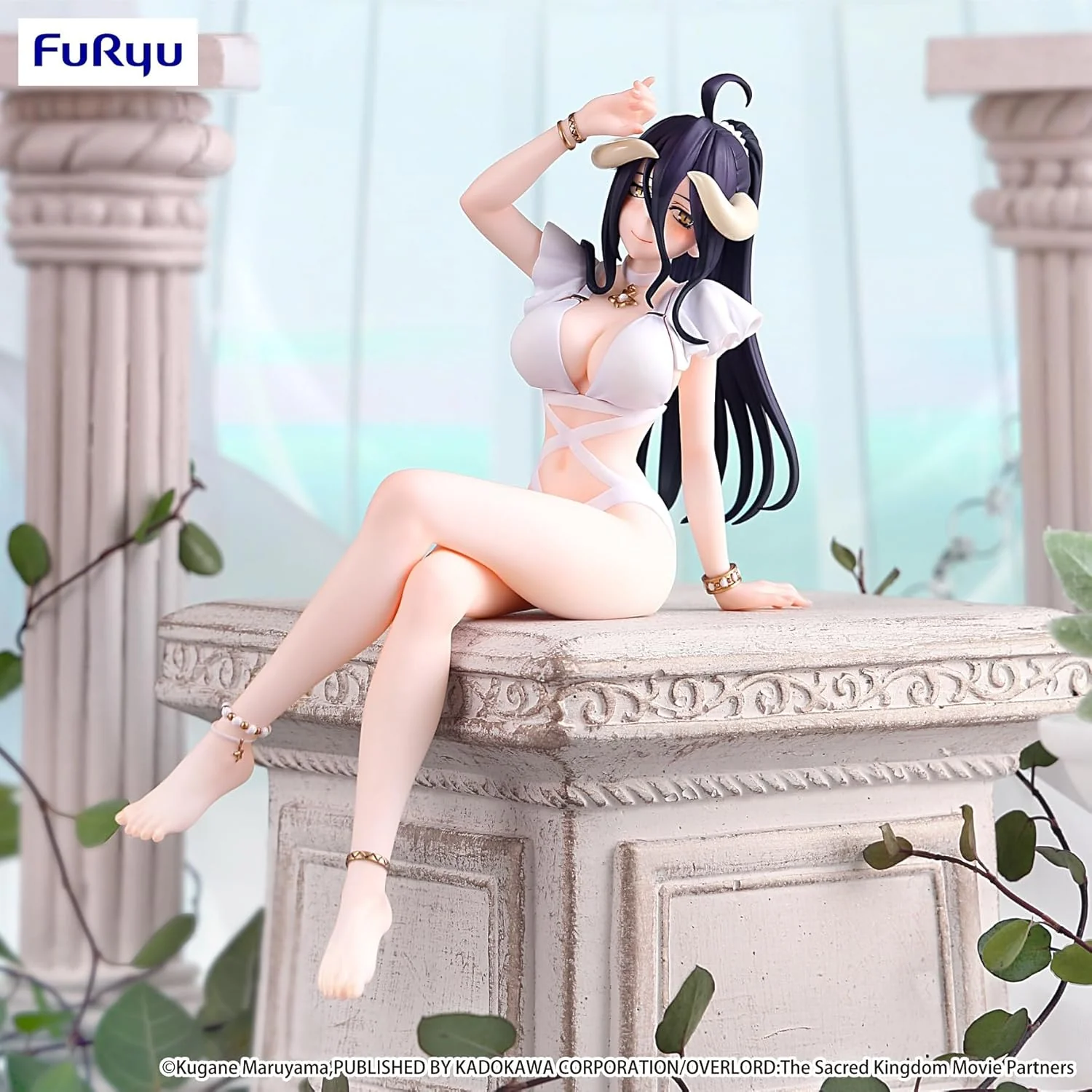 FuRyu - Overlord - Albedo Swimsuit Version Noodle Stopper Figure - Image 2
