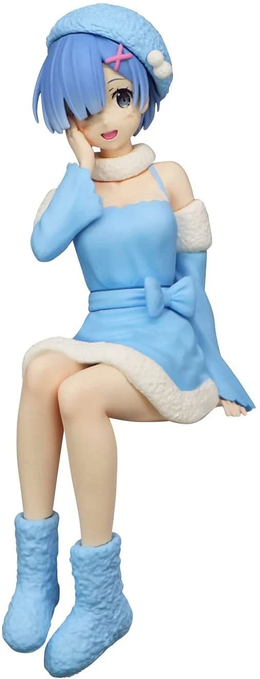 FuRyu Re:Zero Rem Snow Princess Noodle Stopper Starting World Life Figure - Image 1