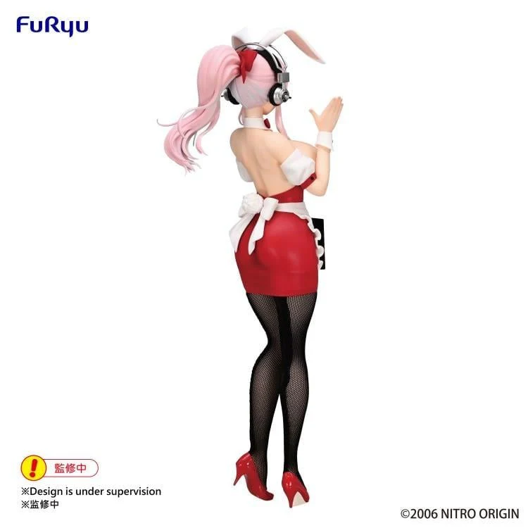 FuRyu - Super Sonico BiCute Bunnies Waitress Ver. Figure - Image 3