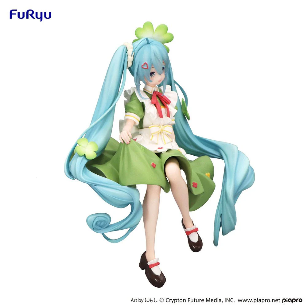FuRyu - Vocaloid - Hatsune Miku Flower Fairy Clover Noodle Stopper Figure - Image 3