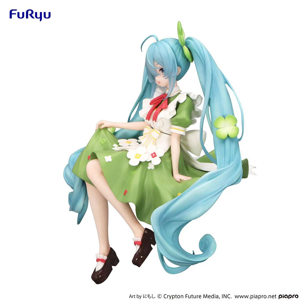 FuRyu - Vocaloid - Hatsune Miku Flower Fairy Clover Noodle Stopper Figure - Image 2