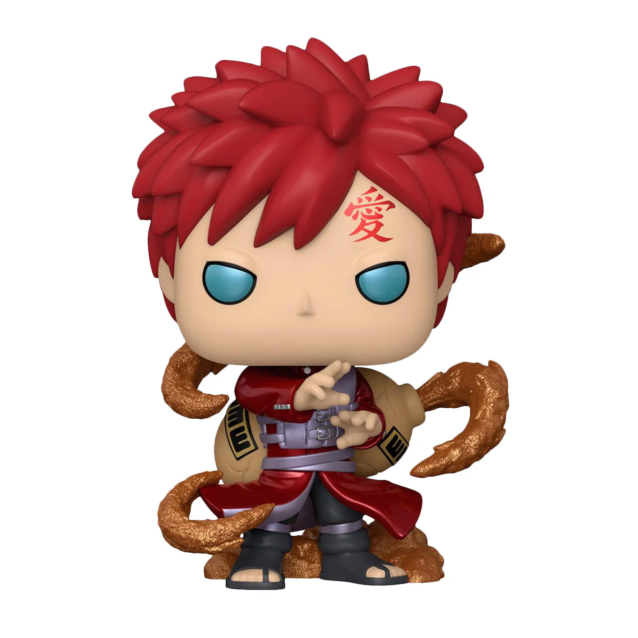 Funko Pop! Animation: Naruto Shippuden - Gaara Metallic #728 Hot Topic Exclusive - Image 1