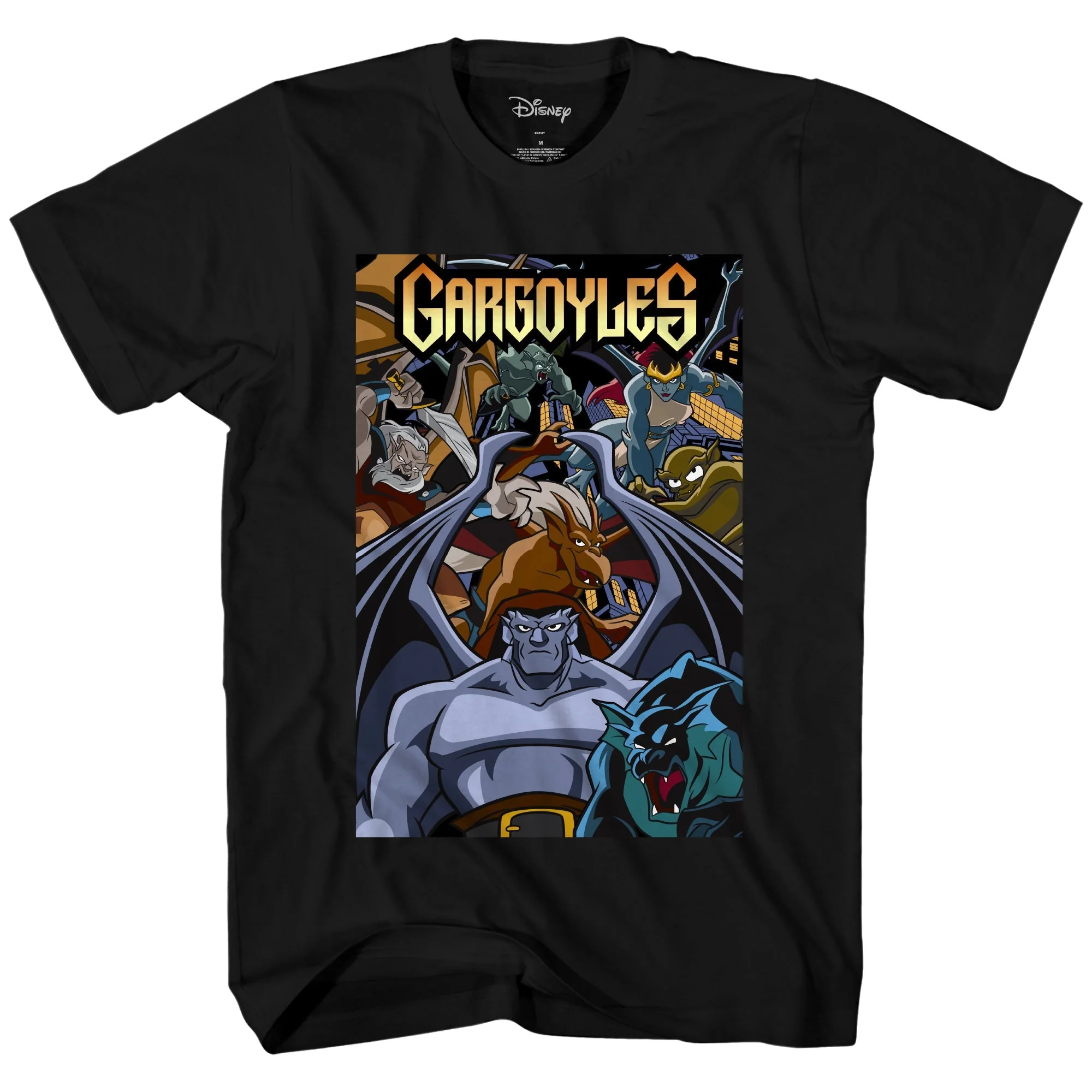 Gargoyles Comic Cover Disney Adult T-Shirt - Image 1