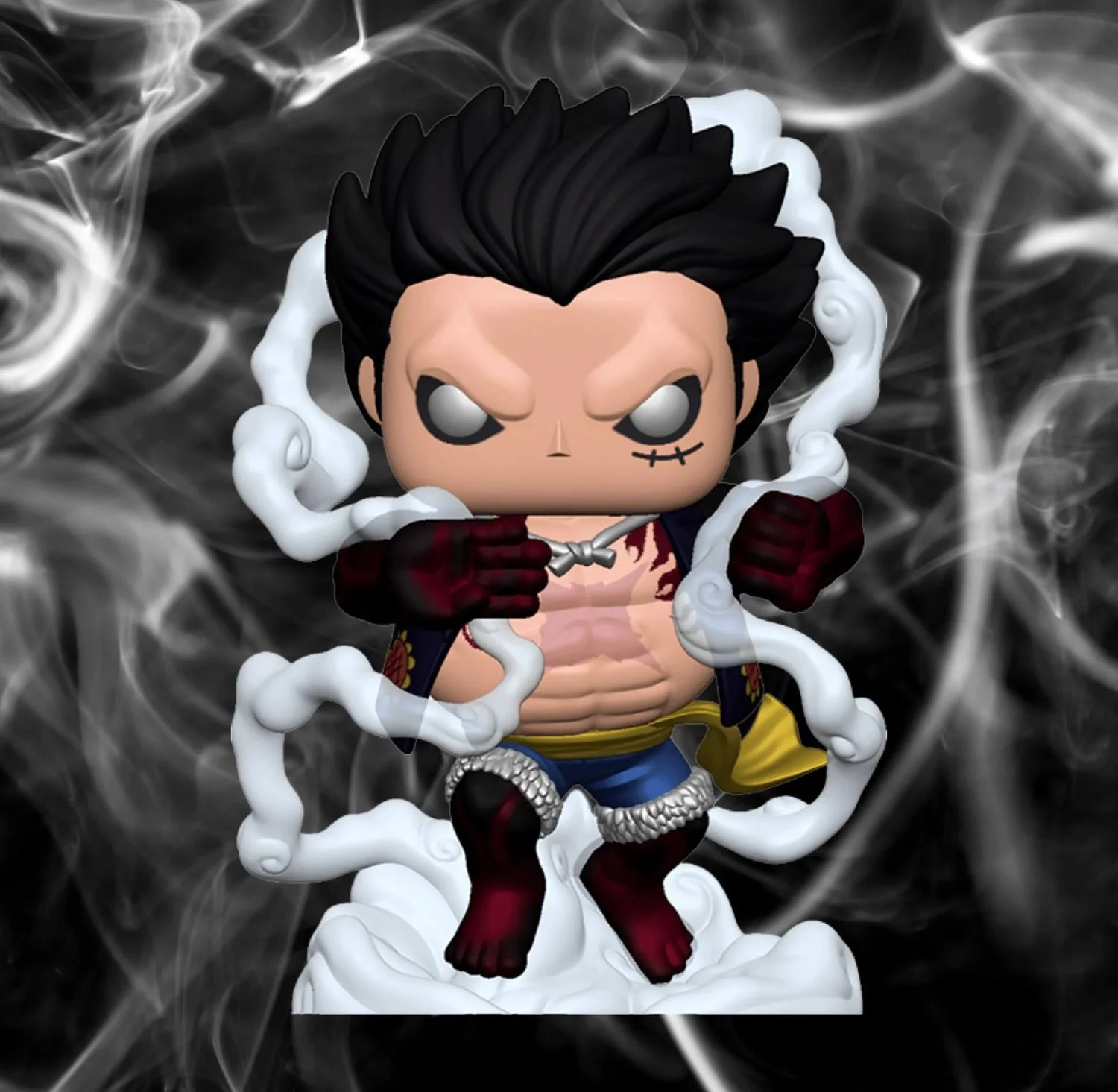 Funko Pop! One Piece: Luffy Gear Four Exclusive Vinyl Figure - Image 2