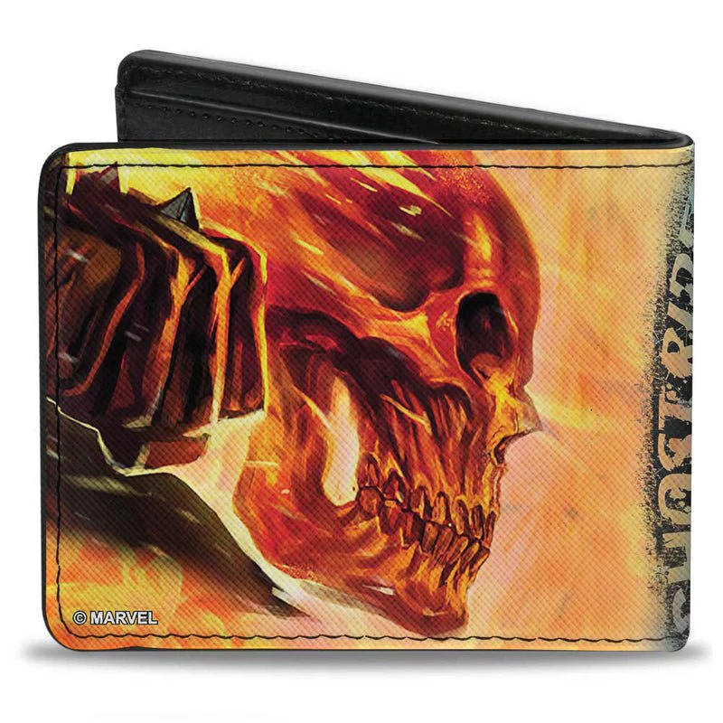 Ghost Rider Johnny blaze Vs Danny Ketch Marvel Comics Bi-fold Wallet - Image 2