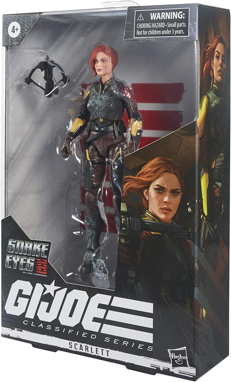 G.I. Joe Classified Series Snake Eyes Origins Scarlett Action Figure - Image 3