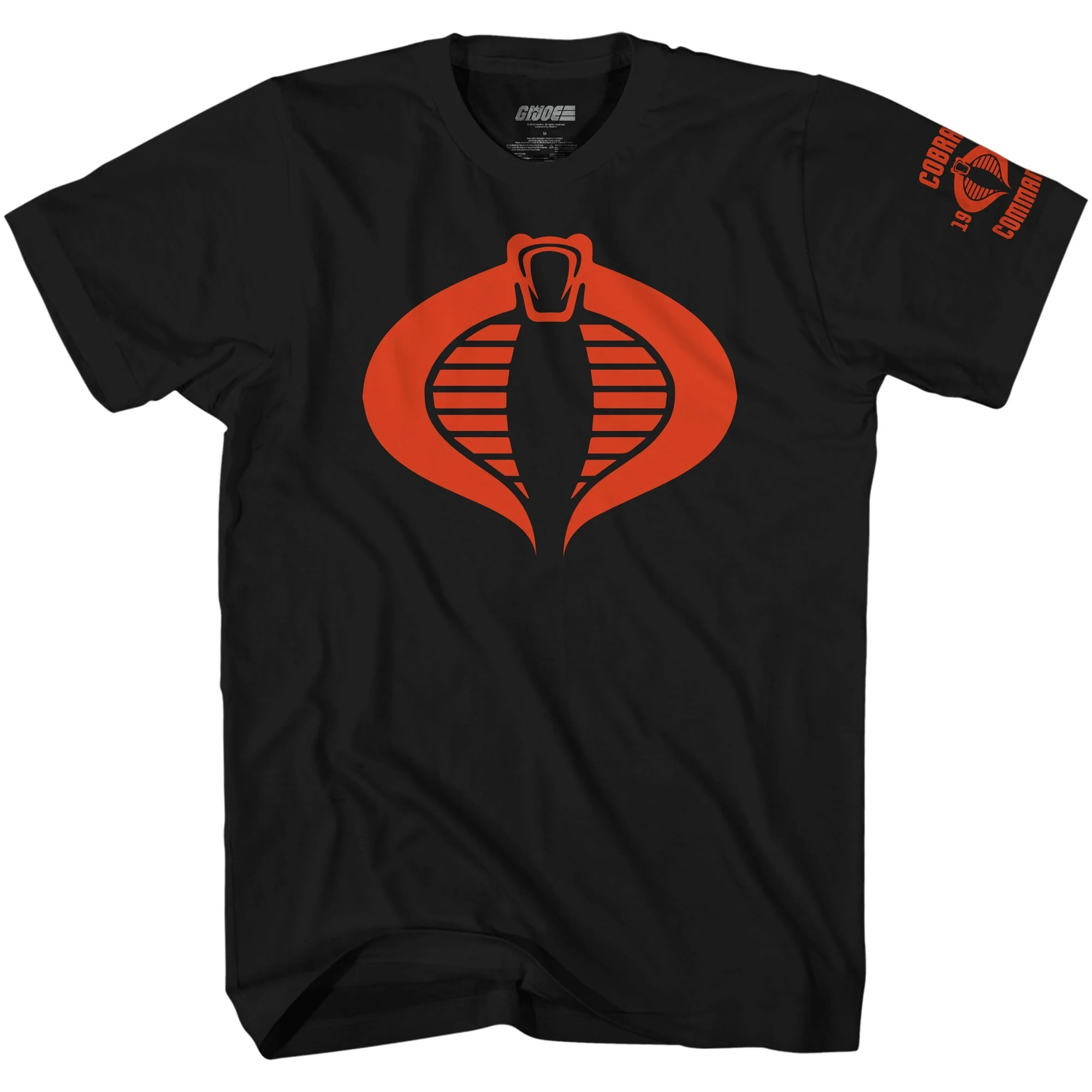 G.I Joe Cobra Army Logo 1982 Adult T Shirt - Image 1