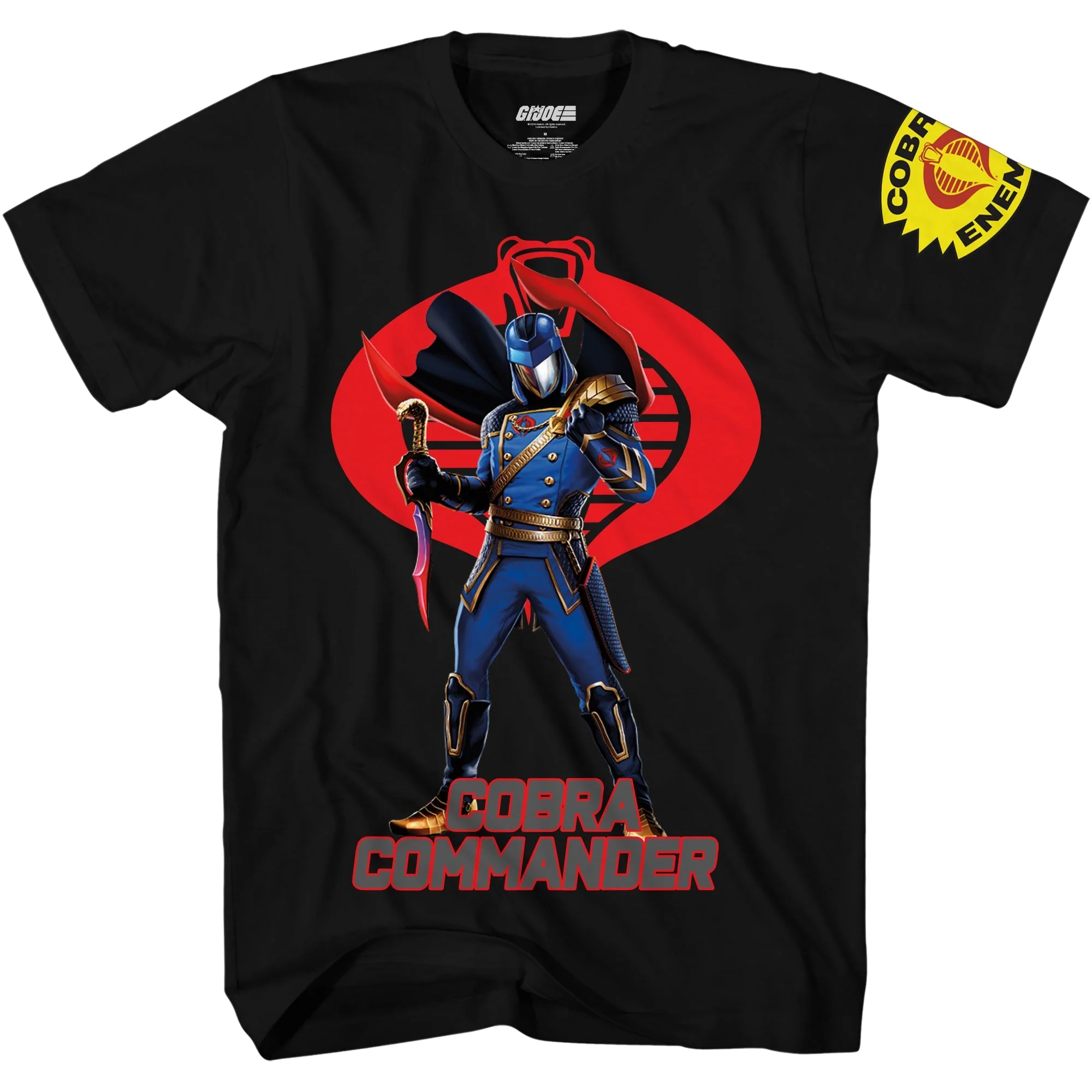 G.I. Joe Cobra Commander Stand Adult T-Shirt - Image 1