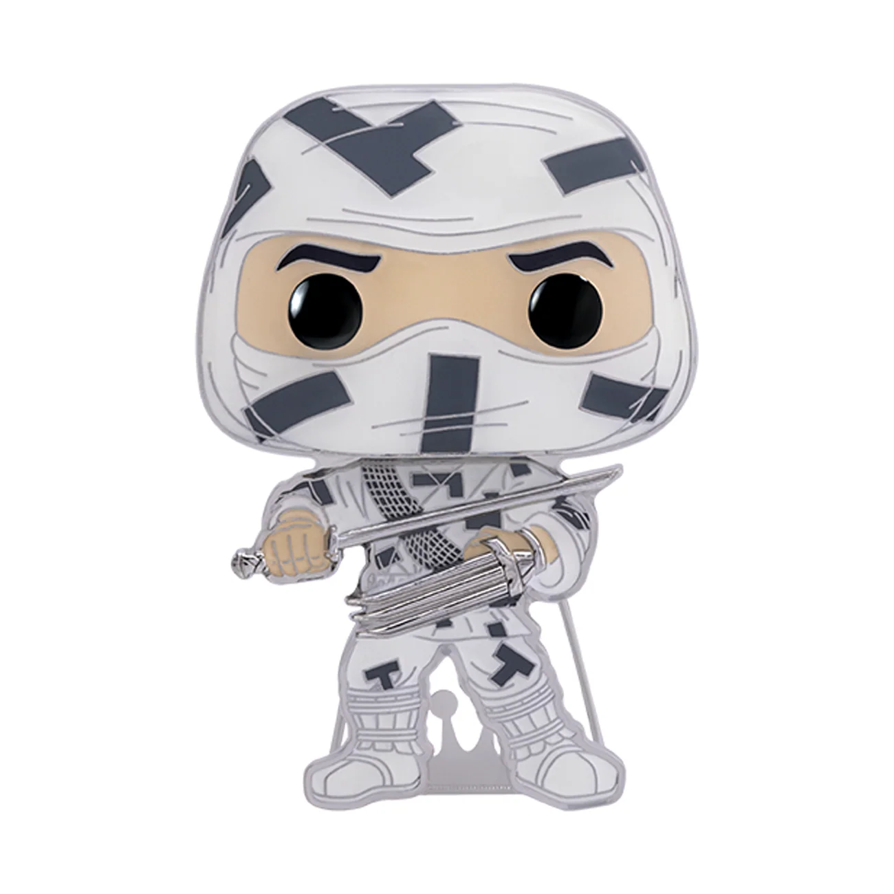 Funko Pop! Pins: G.I. Joe - Snake Eyes - Image 1