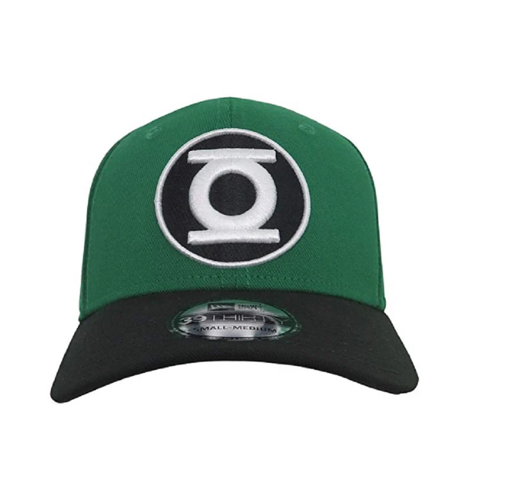 Green Lantern Hal Jordan Symbol New Era 39Thirty Fitted Hat – Small/Medium