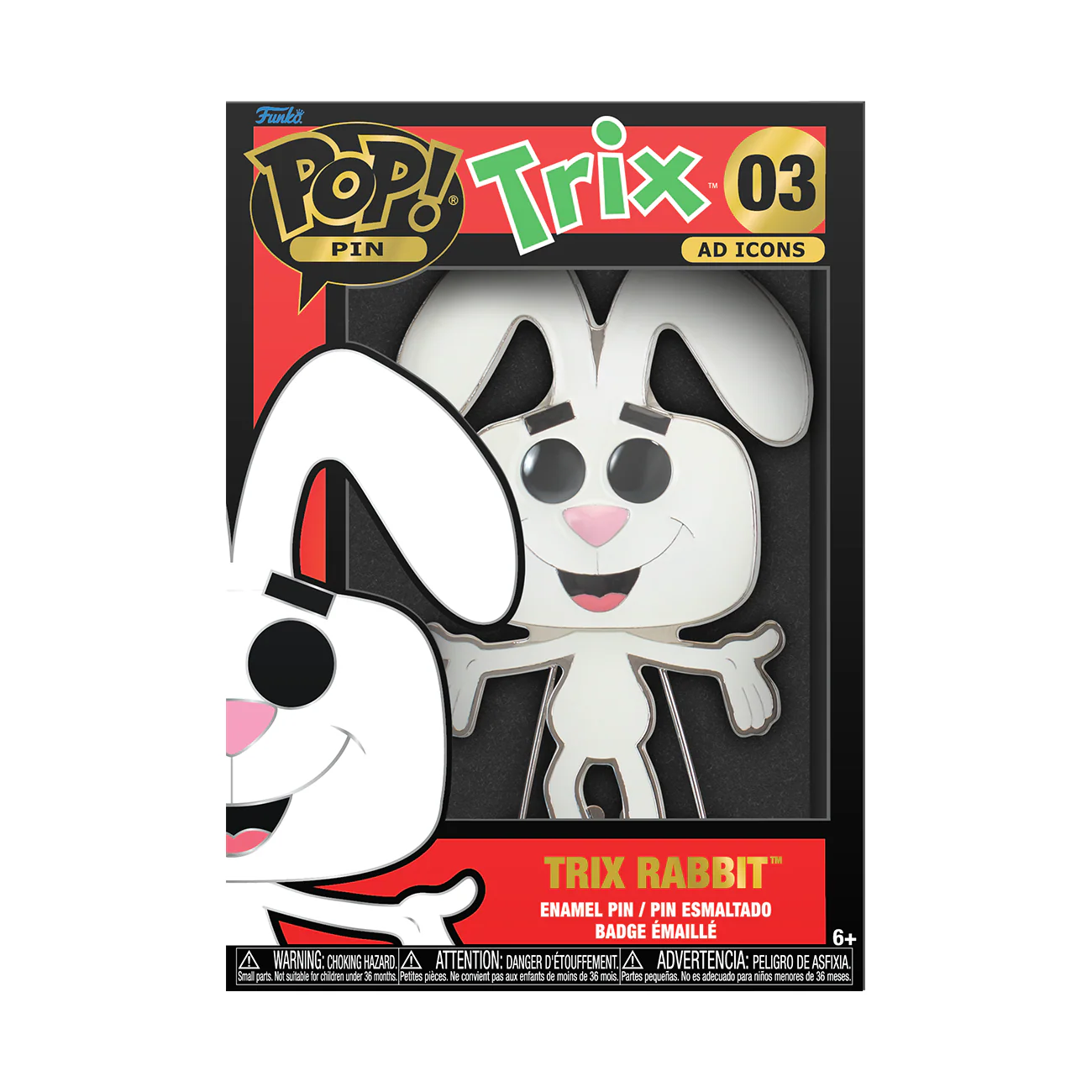 Funko Pop! Pin: Trix - Rabbit #03 - Image 2