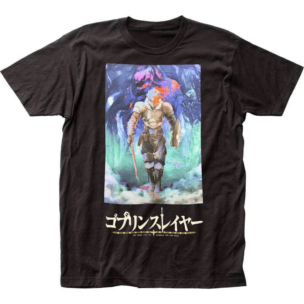 Goblin Slayer Season One Maksed Men Adult T Shirt - Image 1