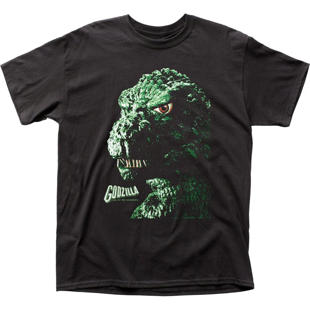 Godzilla Portrait Adult T-Shirt - Image 1