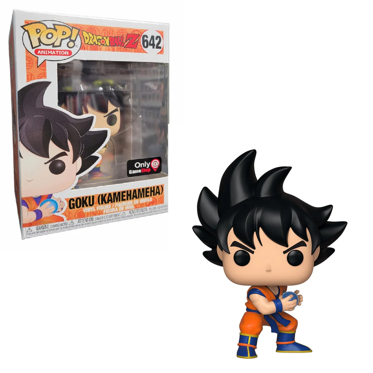 Funko Pop! Animation: Dragon Ball Z - Goku Kamehameha Gamestop Exclusive - Image 1