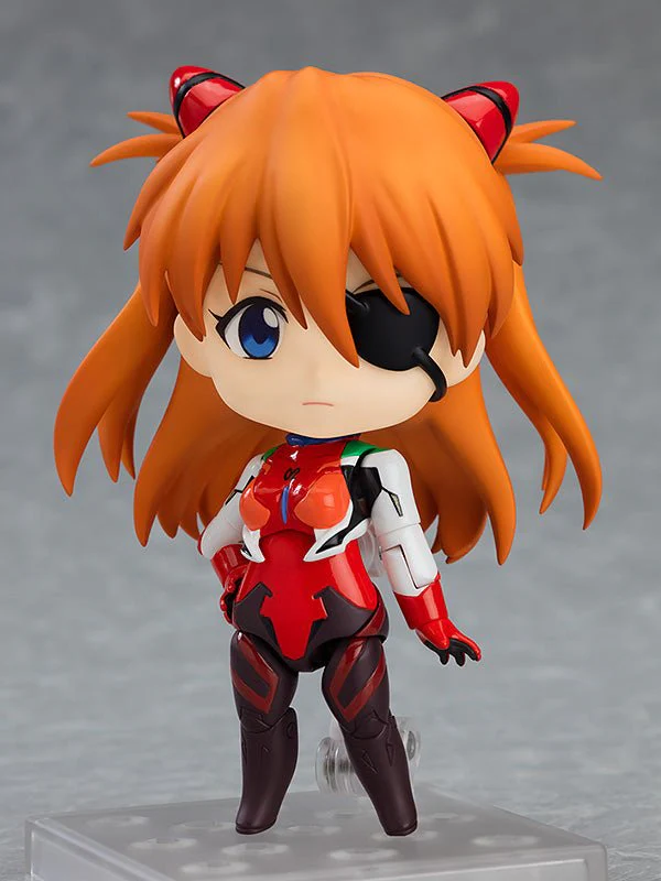 Good Smile - Rebuild of Evangelion - Asuka Shikinami Langley Plugsuit Version Nendoroid Action Figure - Image 3