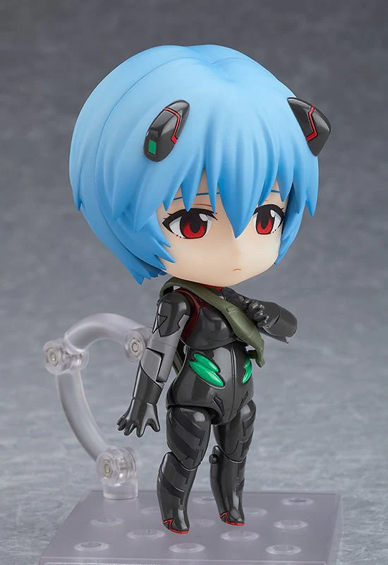 Good Smile – Rebuild of Evangelion – Rei Ayanami Tentative Name Plugsuit Version Nendoroid Action Figure