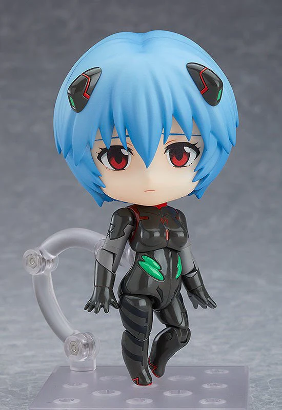 Good Smile - Rebuild of Evangelion - Rei Ayanami Tentative Name Plugsuit Version Nendoroid Action Figure - Image 3
