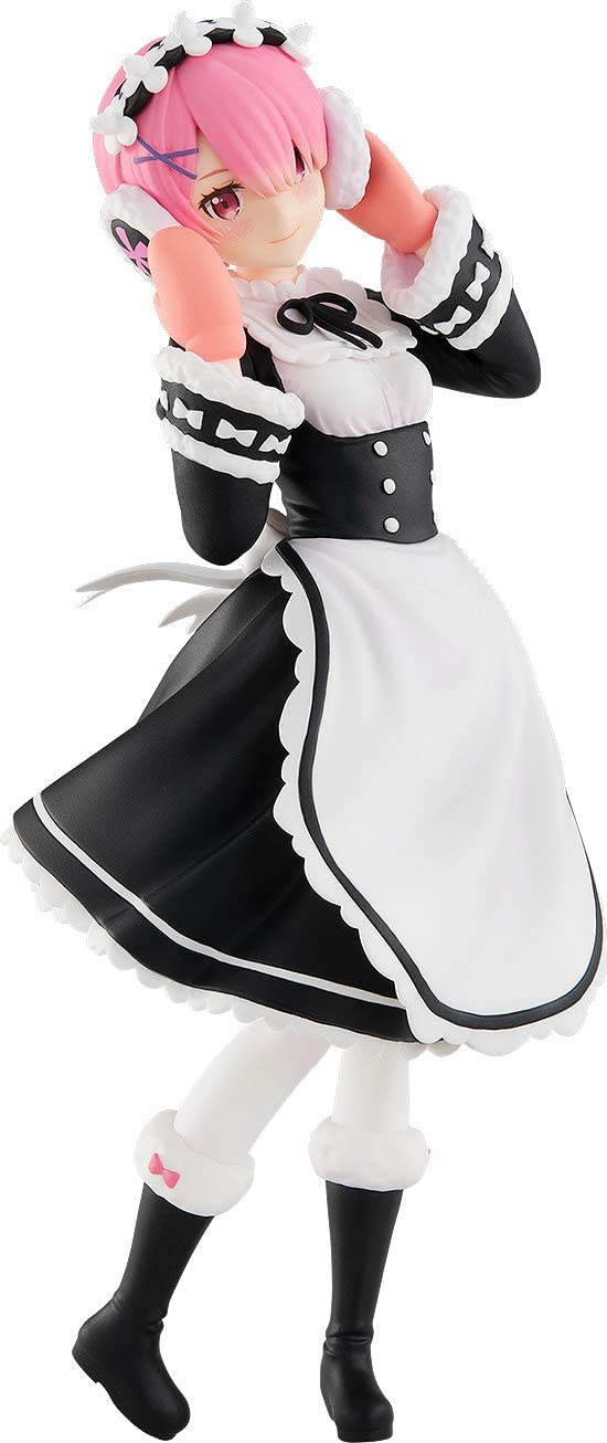 Good Smile Re:Zero - Starting Life in Another World: Ram (Ice Season Version) Pop Up Parade PVC Figure - Image 1