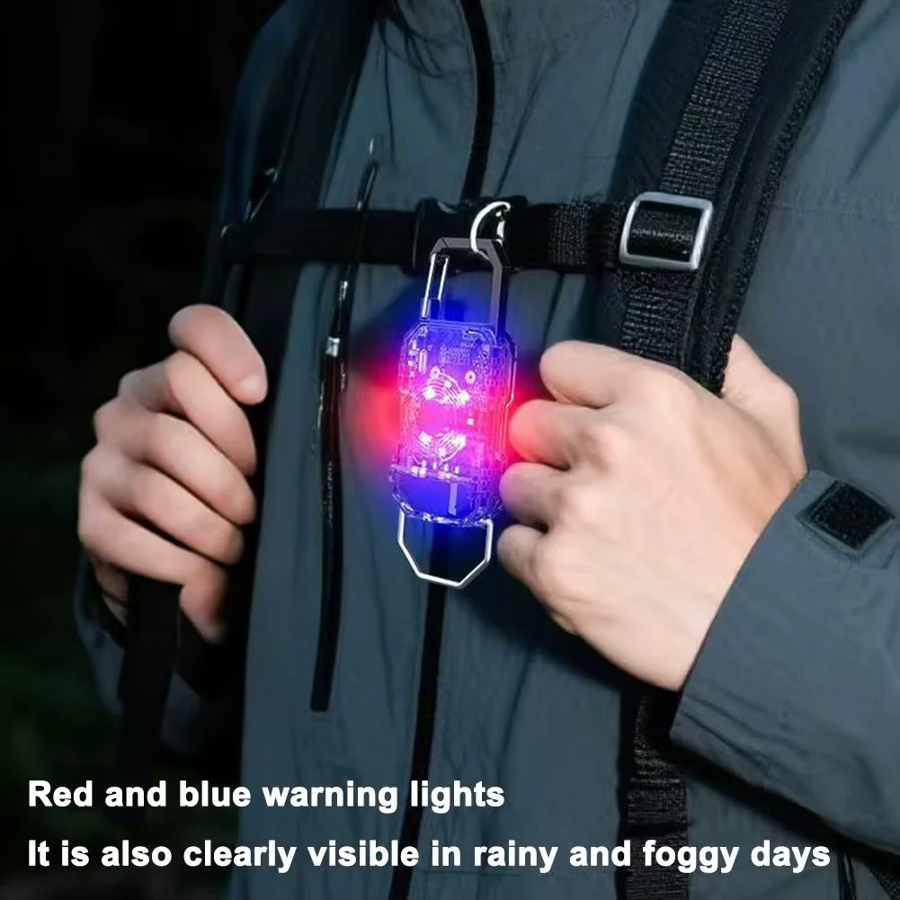 Mini USB Rechargeable LED Keychain Flashlight - Image 2