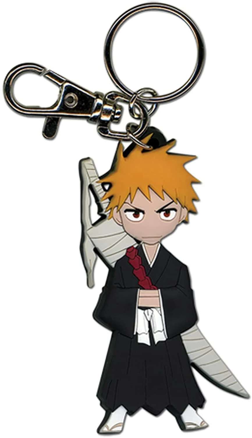 Great Eastern Entertainment Bleach Ichigo PVC SD Keychain 2" - Image 1