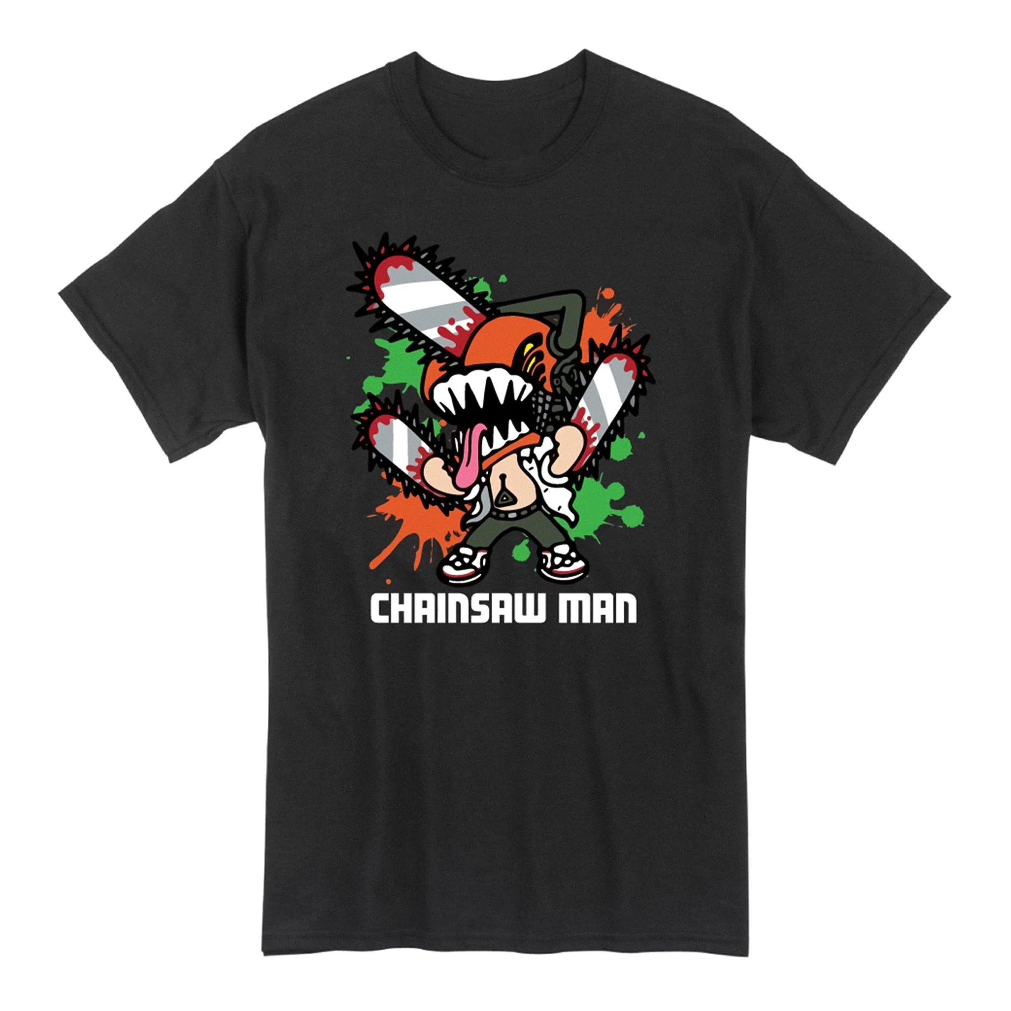 Great Eastern Entertainment Chainsaw Man - Chainsaw Man SD Adult Men T-Shirt - Image 1