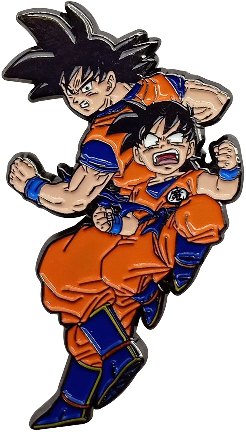 Great Eastern Entertainment Dragon Ball Z- Goku & Gohan Pin - Image 1