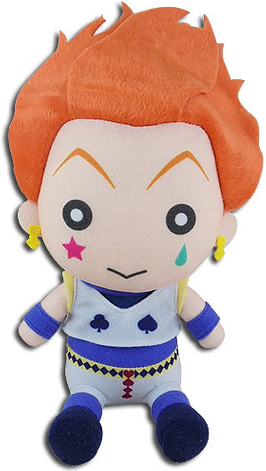 Great Eastern Entertainment Hunter X Hunter – Hisoka Sitting Pose Plush 7”