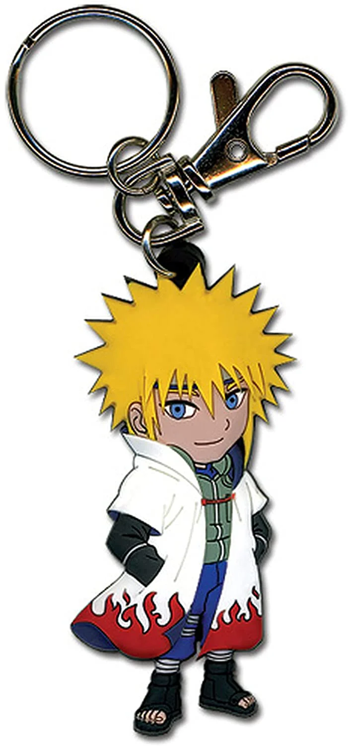 Great Eastern Entertainment Naruto Shippuden Minato 4th Hokage PVC Keychain 2" - Image 1