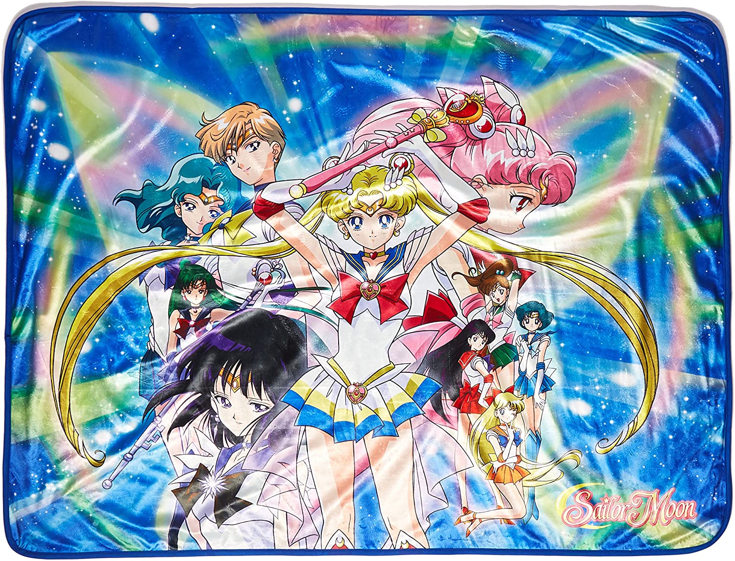 Great Eastern Entertainment Sailor Moon Super S Throw Blanket - Image 1